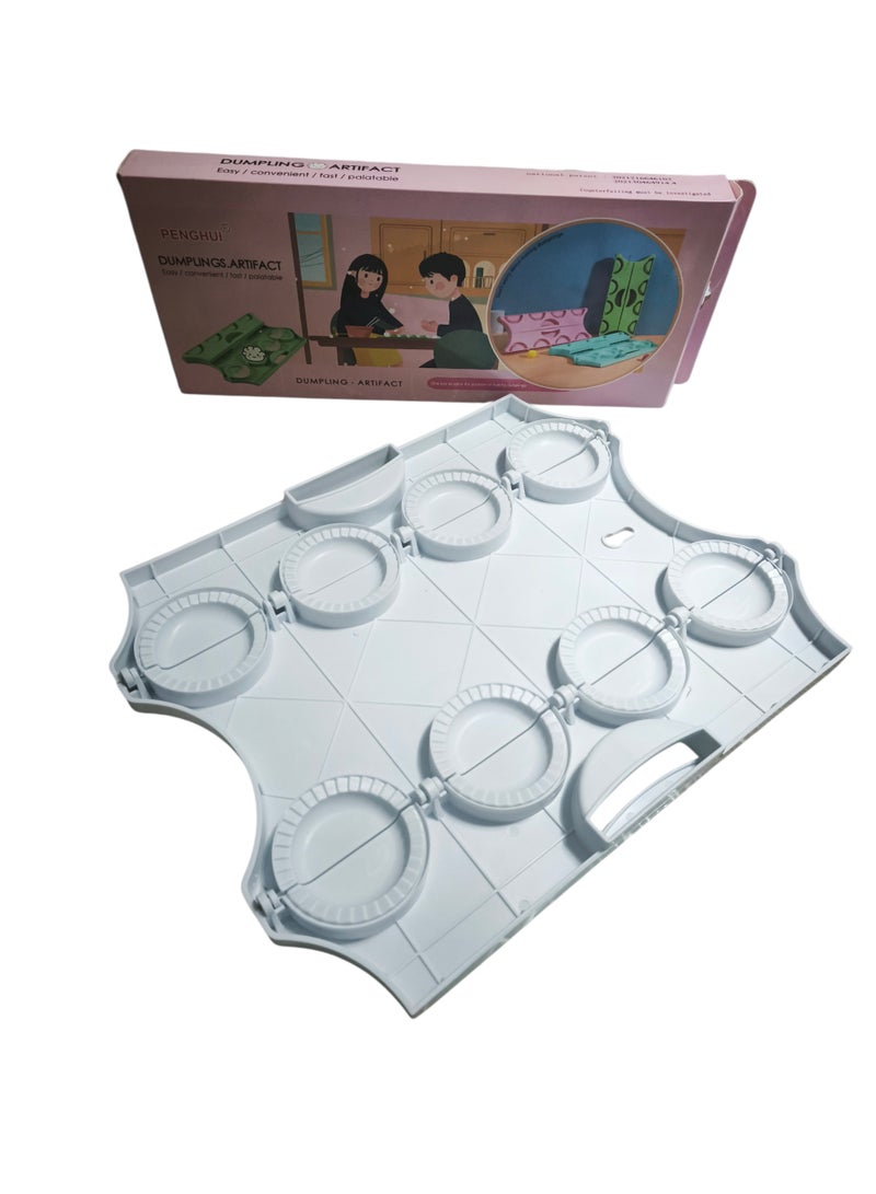 Samosa Maker Eight Dumplings Moulds Multicoloured Randomly Assorted - Image 1